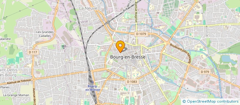 localisation de l'entreprise MACS à BOURG-EN-BRESSE