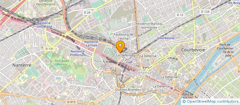 localisation de l'entreprise MACSF FINANCEMENT à PUTEAUX