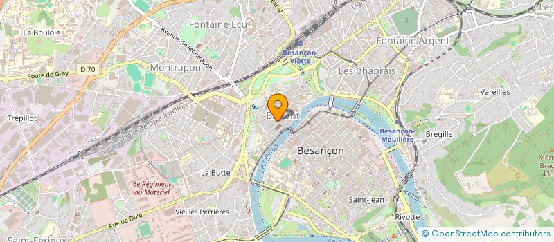 localisation de l'entreprise MACSHAWARMA à BESANCON