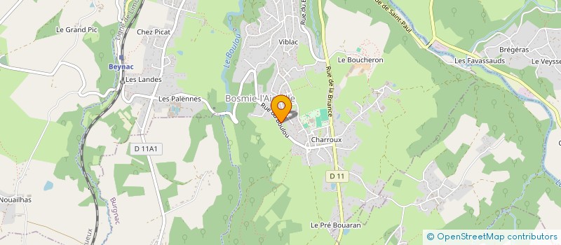 localisation de l'entreprise MACSI  BOSMIE-L'AIGUILLE