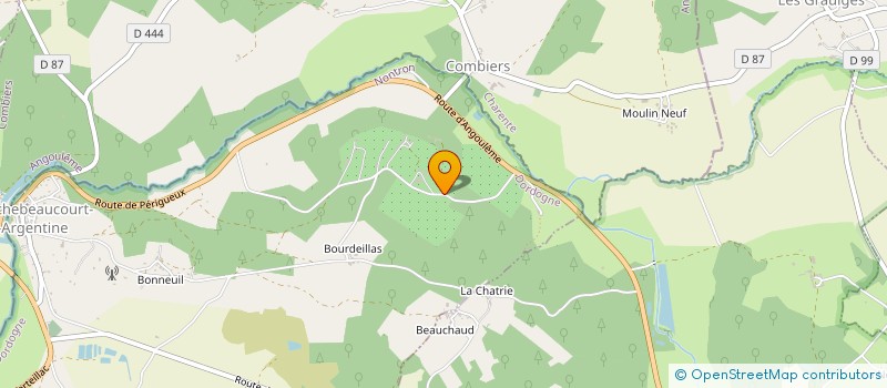 localisation de l'entreprise MACSLA  LA ROCHEBEAUCOURT-ET-ARGENTINE