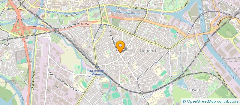 localisation de l'entreprise MACST  STRASBOURG