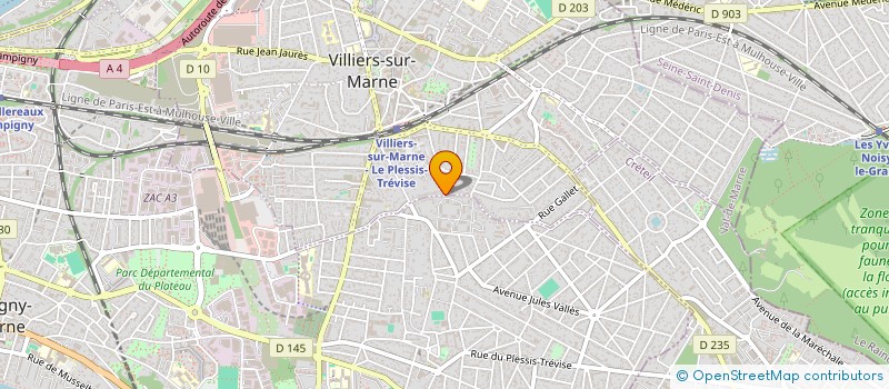 localisation de l'entreprise MACSY BIEN ETRE à VILLIERS-SUR-MARNE