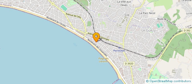 localisation de l'entreprise MACTE ANIMO à PORNICHET
