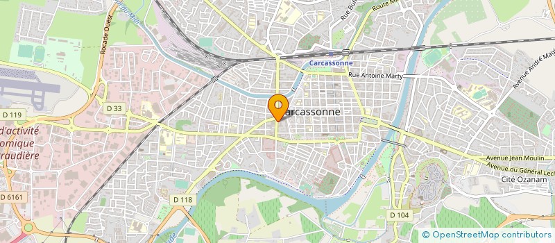 localisation de l'entreprise MACTRONIC à CARCASSONNE