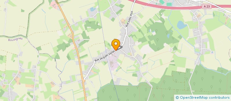 localisation de l'entreprise MACUP à BEUVRY-LA-FORET