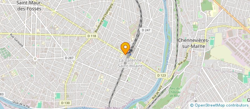 localisation de l'entreprise MACUTI à SAINT-MAUR-DES-FOSSES