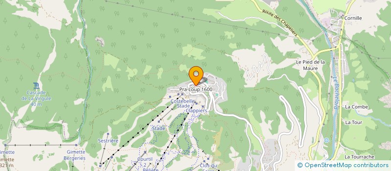 localisation de l'entreprise MACY  UVERNET-FOURS