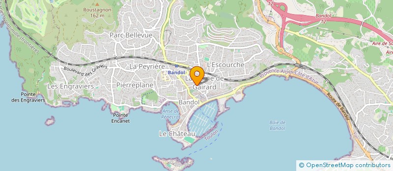 localisation de l'entreprise MACYDO  BANDOL