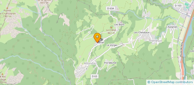 localisation de l'entreprise MACYLEA IMMO  MERCURY