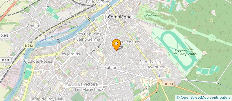 localisation de l'entreprise MACYMI  COMPIEGNE