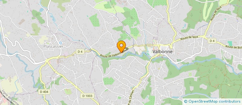 localisation de l'entreprise MAD à CHATEAUNEUF-GRASSE