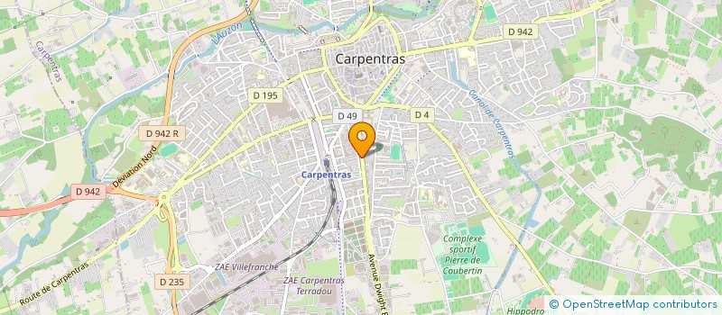 localisation de l'entreprise MAD  CARPENTRAS