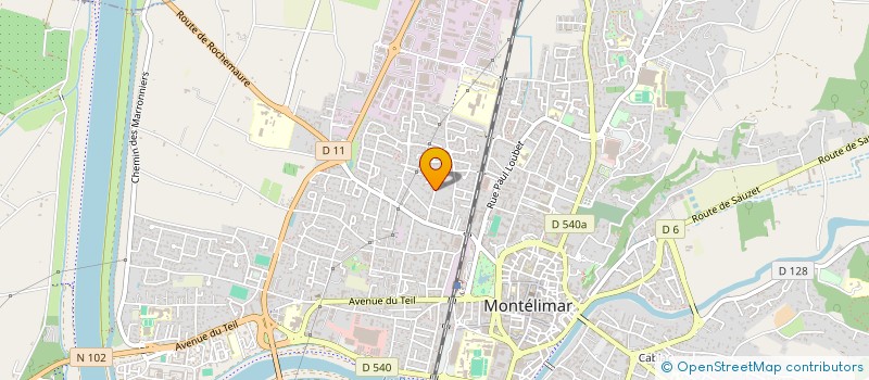localisation de l'entreprise MAD à MONTELIMAR