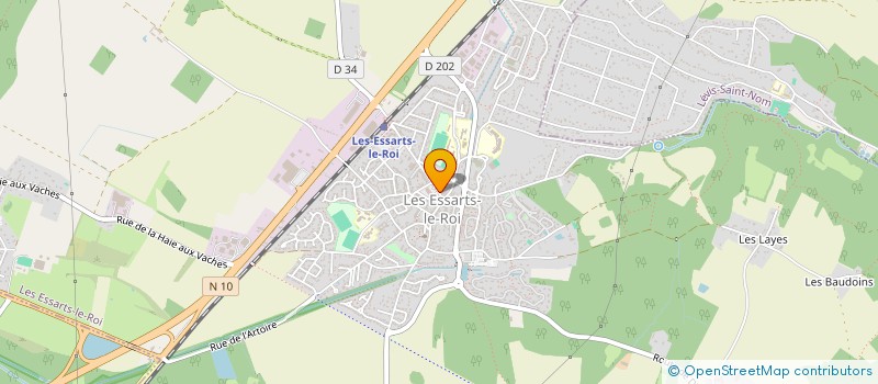 localisation de l'entreprise MAD  LES ESSARTS-LE-ROI