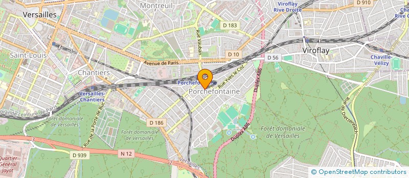 localisation de l'entreprise MAD  VERSAILLES