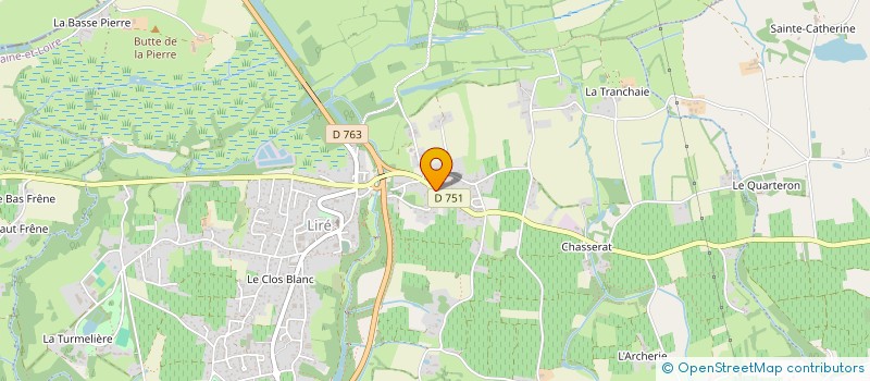 localisation de l'entreprise MAD  OREE D'ANJOU