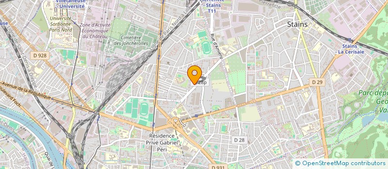 localisation de l'entreprise MAD à PIERREFITTE-SUR-SEINE