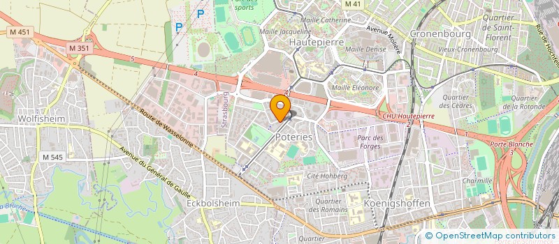 localisation de l'entreprise MAD  STRASBOURG