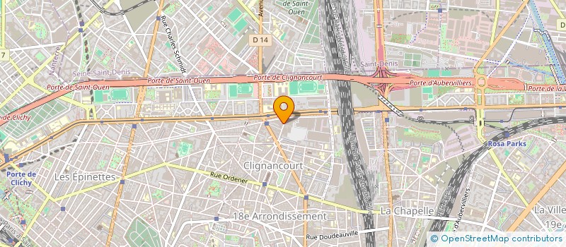 localisation de l'entreprise MAD  PARIS