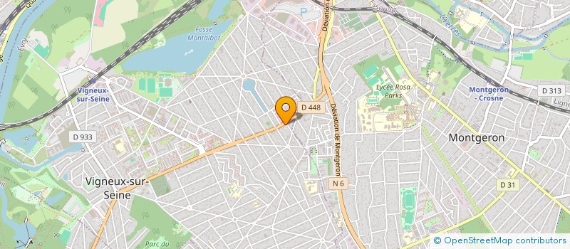 localisation de l'entreprise MAD ASSOCIE à VIGNEUX-SUR-SEINE