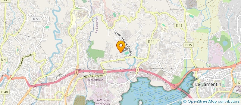 localisation de l'entreprise MAD AUDIO SERVICES  LE LAMENTIN