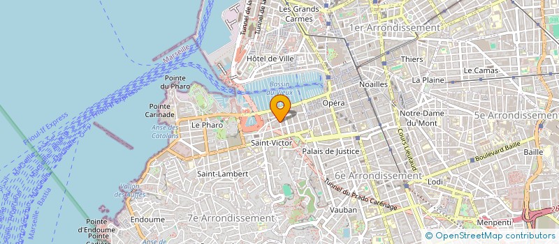 localisation de l'entreprise MAD AUDIOVISUEL à MARSEILLE