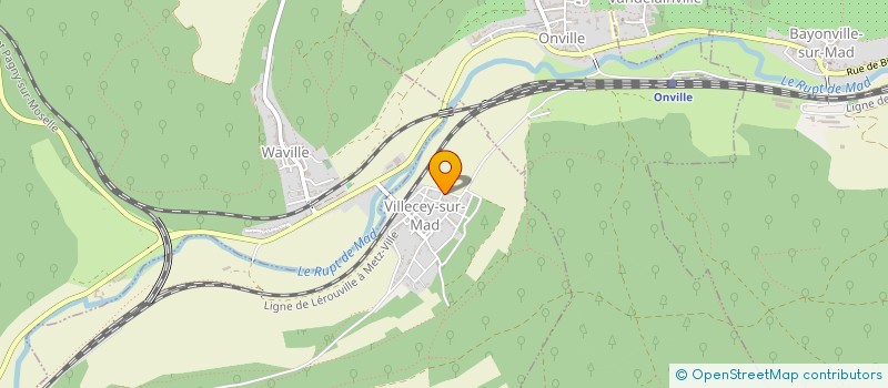 localisation de l'entreprise MAD BOIS  VILLECEY-SUR-MAD