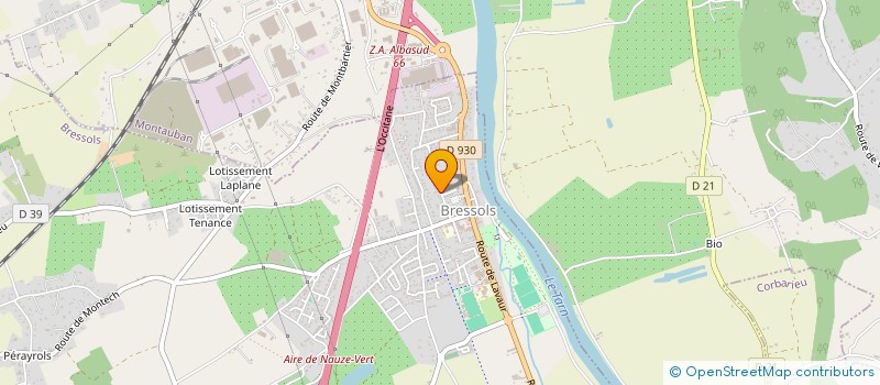 localisation de l'entreprise MAD BROTHERS  BRESSOLS