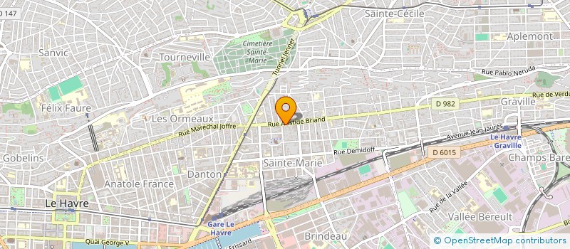 localisation de l'entreprise MAD CHEF à LE HAVRE