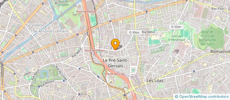 localisation de l'entreprise MAD & CO à LE PRE-SAINT-GERVAIS