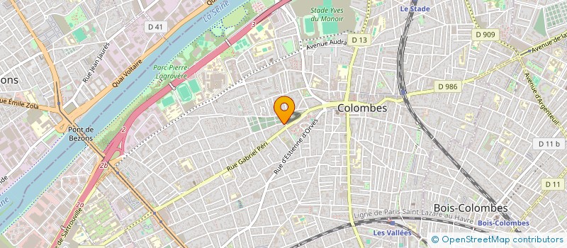 localisation de l'entreprise MAD CONSULTING à COLOMBES