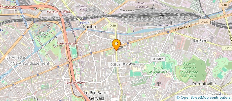localisation de l'entreprise MAD COOL à PANTIN