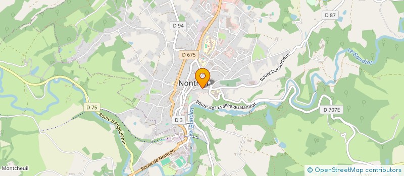 localisation de l'entreprise MAD CORP.CORPORATION  NONTRON