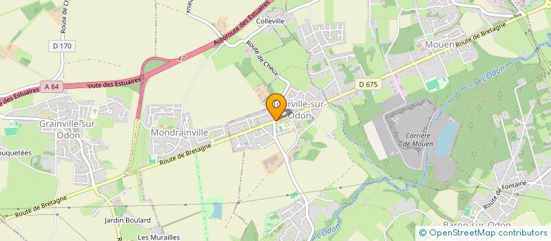 localisation de l'entreprise MAD' CYRIL  TOURVILLE-SUR-ODON