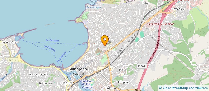 localisation de l'entreprise MAD DE GIRONDE à SAINT-JEAN-DE-LUZ