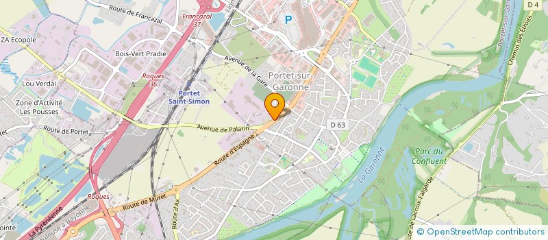 localisation de l'entreprise MAD-DECO  PORTET-SUR-GARONNE