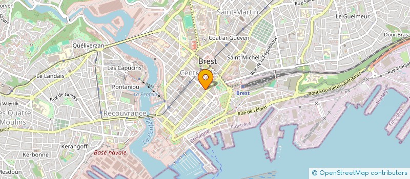 localisation de l'entreprise MAD EO  BREST