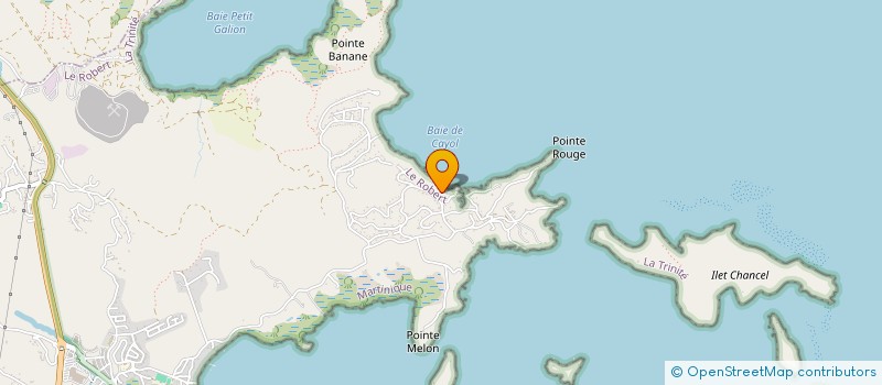 localisation de l'entreprise MAD'EXCURSION  LE ROBERT