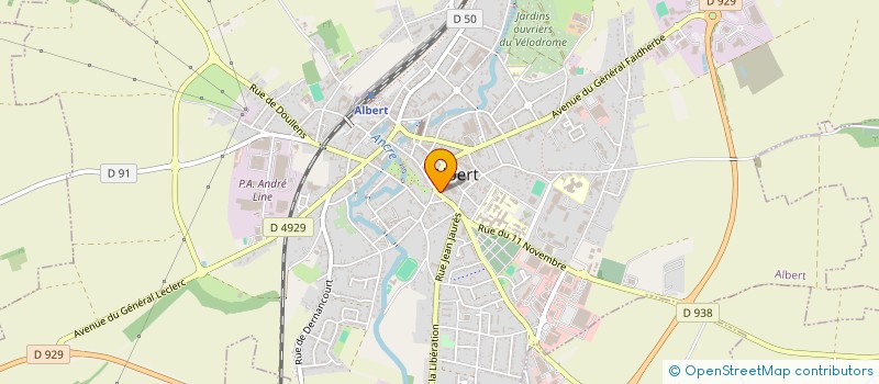 localisation de l'entreprise MAD GRAZIE  ALBERT