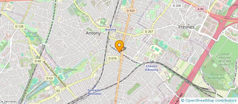 localisation de l'entreprise MAD HA SKLAR CONSEIL à ANTONY