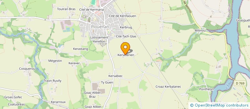 localisation de l'entreprise MAD HEOL  PLOUENAN