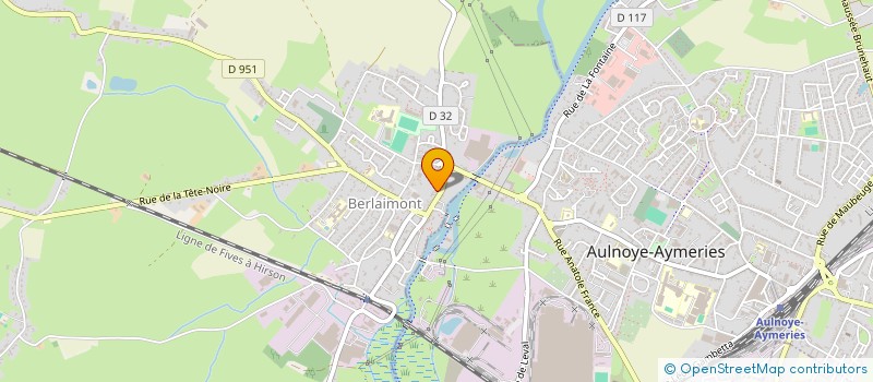 localisation de l'entreprise MAD HOUSE  BERLAIMONT