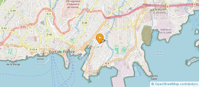 localisation de l'entreprise MAD'IN ANIMATION  FORT-DE-FRANCE