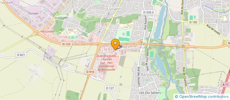 localisation de l'entreprise MAD'IN DESIGN à BARJOUVILLE