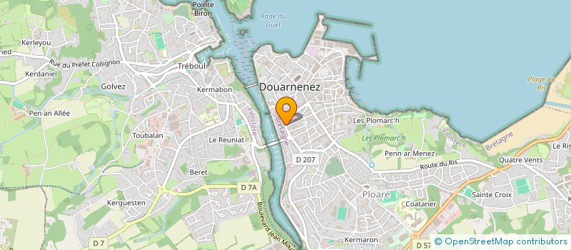 localisation de l'entreprise MAD IN DZ à DOUARNENEZ