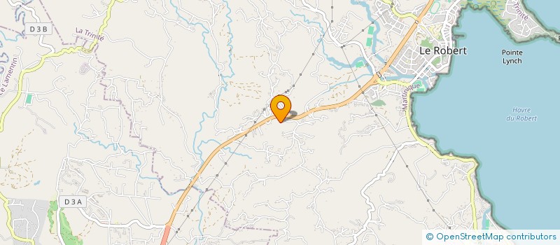 localisation de l'entreprise MAD'IN' ECHO  LE ROBERT