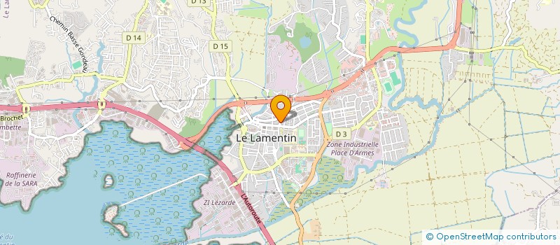 localisation de l'entreprise MAD'IN KREOL LOISIRS à LE LAMENTIN
