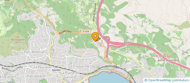 localisation de l'entreprise MAD 'IN PROVENCE à BANDOL