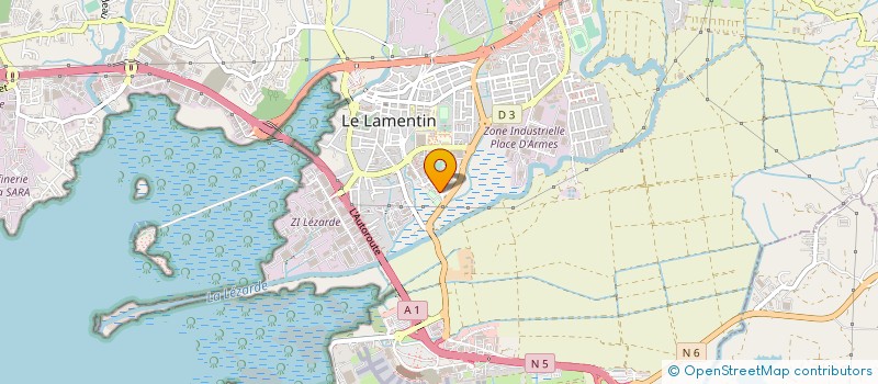 localisation de l'entreprise MAD'ININA MEDICAL à LE LAMENTIN